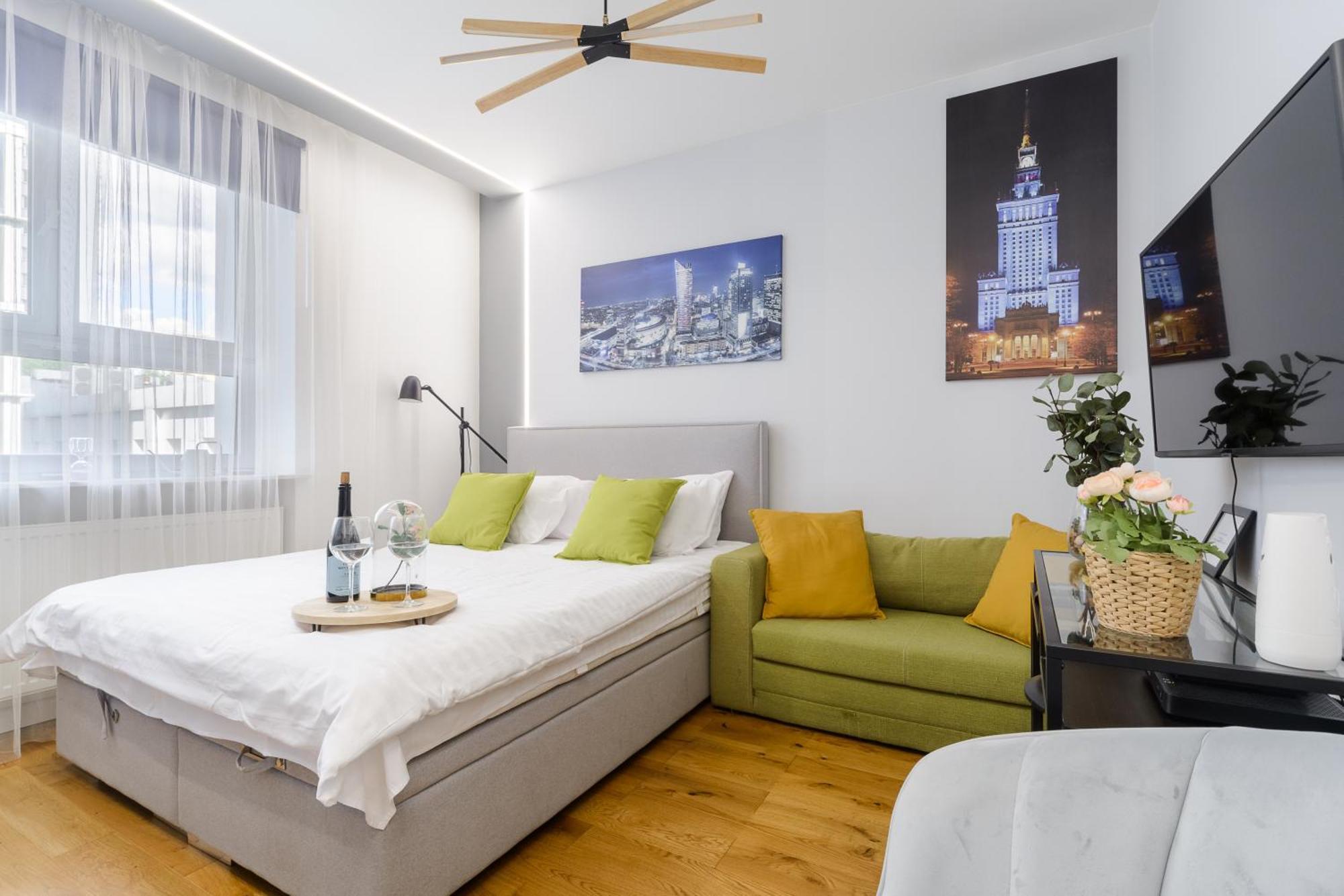 Lumina Design Studios With Beautiful View Varşova Dış mekan fotoğraf
